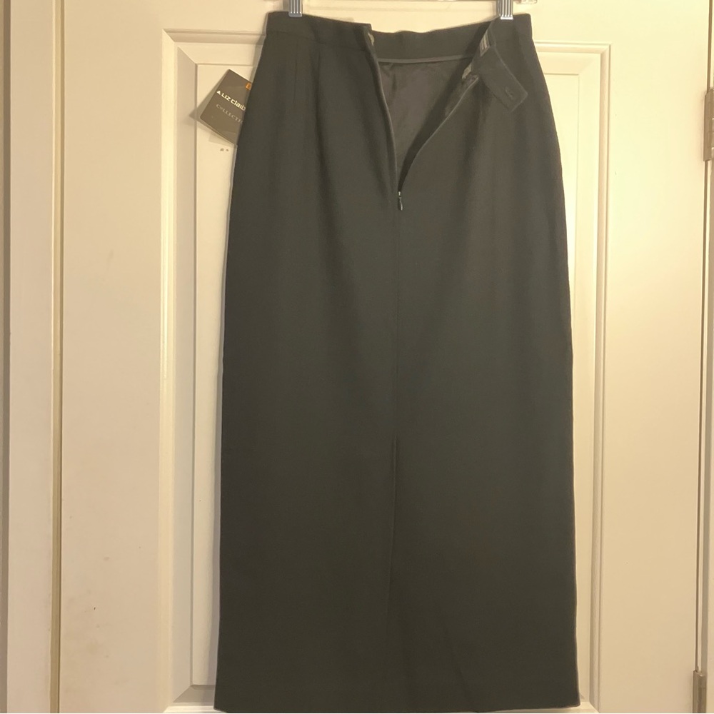 Vintage Wool Maxi Pencil Skirt NWT - Picture 9 of 15